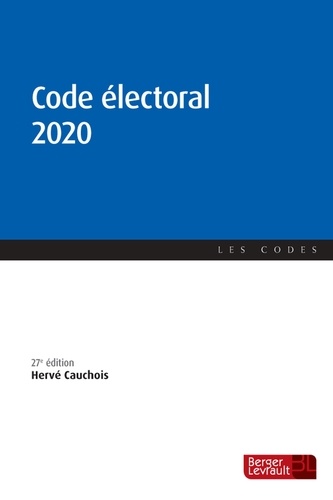 Code électoral  Edition 2020