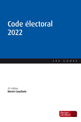 Code électoral  Edition 2022