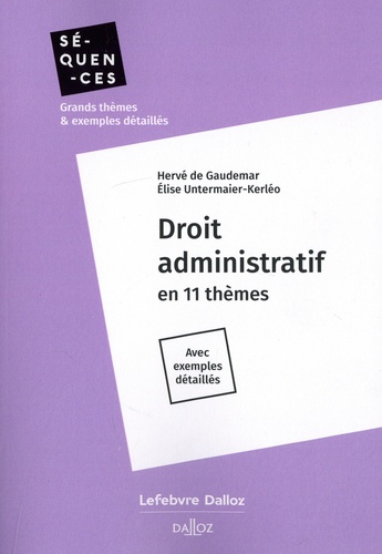 Droit administratif  Edition 2023