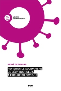 Hervé Defalvard - Revisiter le solidarisme de Léon Bourgeois à l’heure du Covid-19.