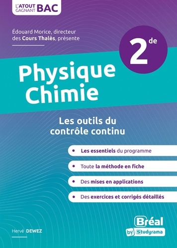 Physique-chimie 2de. Les outils du contrôle continu  Edition 2020
