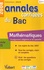 Mathématiques série ES. Annales corrigées du Bac  Edition 2008