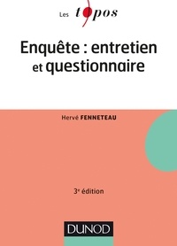 Hervé Fenneteau - Enquête : entretien et questionnaire - 3e édition.