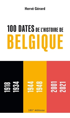 100 dates de l'histoire de Belgique