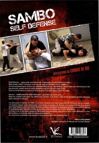 Sambo self defense. Applications au combat de rue