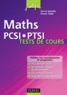Hervé Gianella et Franck Taïeb - Maths PCSI-PTSI - Tests de cours.