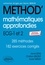 Mathématiques approfondies ECG-1 et 2. 285 méthodes, 182 exercices corrigés  Edition 2021