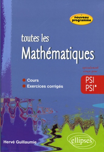 Toutes les mathématiques  PSI-PSI*