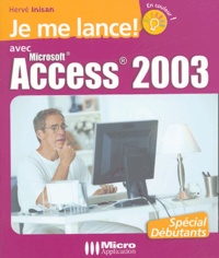 Hervé Inisan - Je me lance avec Access 2003.