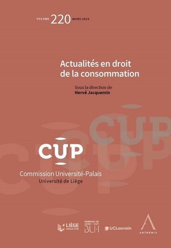 Hervé Jacquemin - Actualités en droit de la consommation.