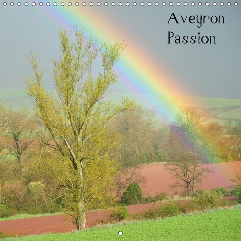 Aveyron passion (Calendrier mural 2017 300 × 300 mm Square). Les charmes de l'Aveyron, paysages, traditions et patrimoine (Calendrier mensuel, 14 Pages )