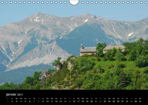 Provence et chapelles (Calendrier mural 2017 DIN A4 horizontal). Le plaisir de voir associé un patrimoine traditionnel et religieux, les chapelles aux fabuleux paysages de la Provence. (Calendrier mensuel, 14 Pages )