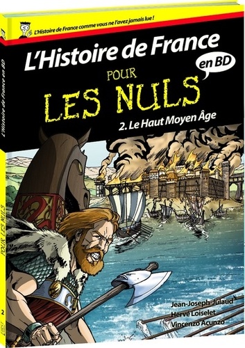 L'histoire de France pour les nuls en BD Tome 2 Le Haut Moyen-Âge - Occasion