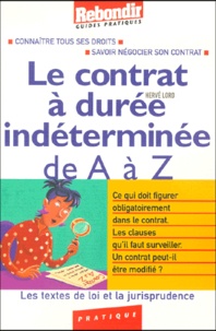 Hervé Lord - Le contrat à durée indéterminée de A à Z.
