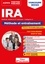 IRA. Méthode et entraînement, externe, interne et 3e concours - Catégorie A  Edition 2023