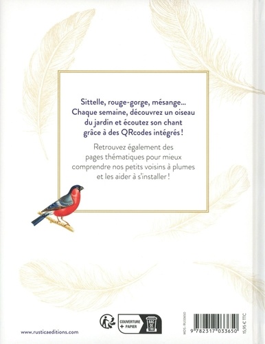 Agenda Oiseaux. Portraits et chants d'oiseaux au fil des mois  Edition 2024