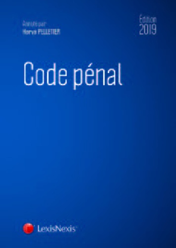 Code pénal  Edition 2019