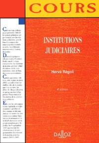 Hervé Régoli - Institutions judiciaires.