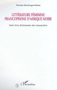 LITTERATURE FEMININE FRANCOPHONE D'AFRIQUE NOIRE