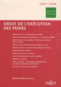 Droit de l'exécution des peines