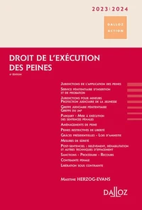 Droit de l'exécution des peines
