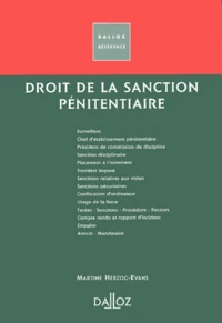 Droit de la sanction pénitentiaire