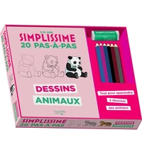 Simplissime 20 pas-à-pas Dessins animaux