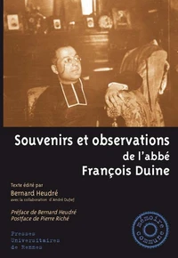 Souvenirs et observations de l'abbé François Duine