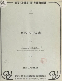 Ennius (1). Les annales