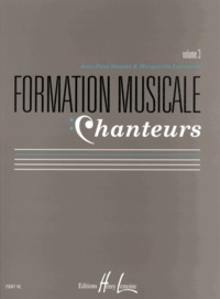 Marguerite Labrousse et Jean-Paul Despax - Formation musicale chanteurs - Volume 3.