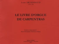 Le livre d'orgue de Carpentras