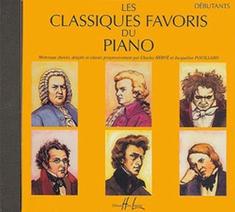  Editions Henry Lemoine - Les classiques favoris du piano - Débutants. 1 CD audio