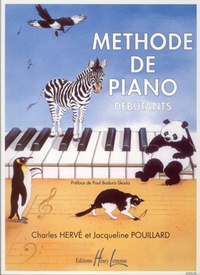 Charles Hervé et Jacqueline Pouillard - Méthode de piano débutants.