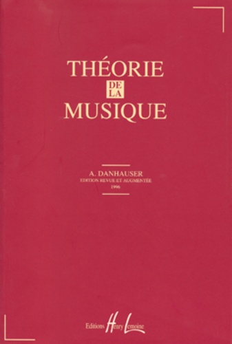 Adolphe Danhauser - Théorie de la musique.