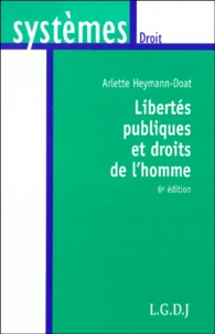 Libertes Publiques Et Droits De L'Homme. 6eme Edition