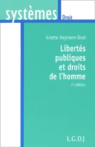 Libertes Publiques Et Droits De L'Homme. 7eme Edition