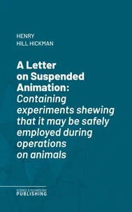 A Letter on Suspended Animation