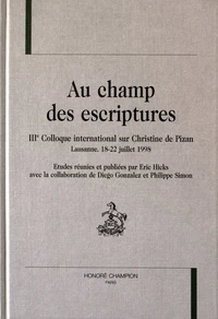 Au champ des escriptures