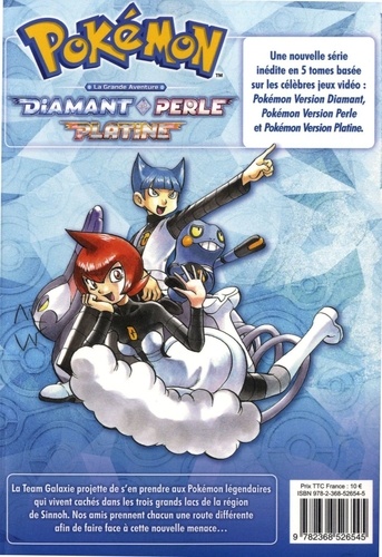 Pokémon Diamant et Perle - La grande aventure Tome 3