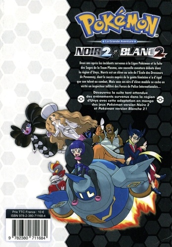 Pokémon Noir 2 et Blanc 2 Tome 1. de Hidenori Kusaka - Tankobon - Livre -  Decitre