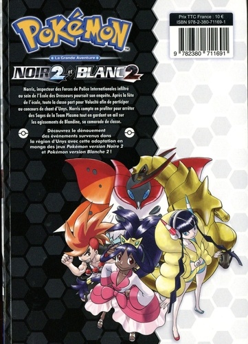 Pokémon Noir 2 et Blanc 2 Tome 2. de Hidenori Kusaka - Tankobon - Livre -  Decitre