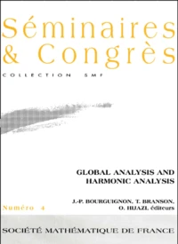 Global Analysis And Harmonic Analysis