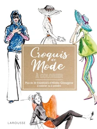 Croquis de mode à colorier