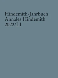 Hindemith-Jahrbuch