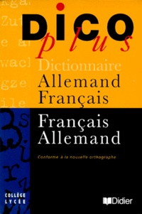 Checkpointfrance.fr DICOPLUS DICTIONNAIRE FRANCAIS-ALLEMAND ET ALLEMAND-FRANCAIS. 6ème édition Image