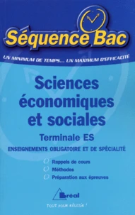 Sciences économiques et sociales Tle ES