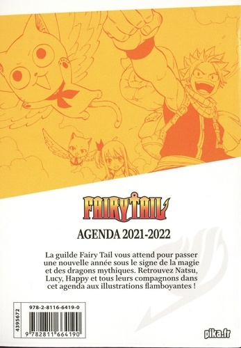 Agenda Fairy Tail  Edition 2021-2022