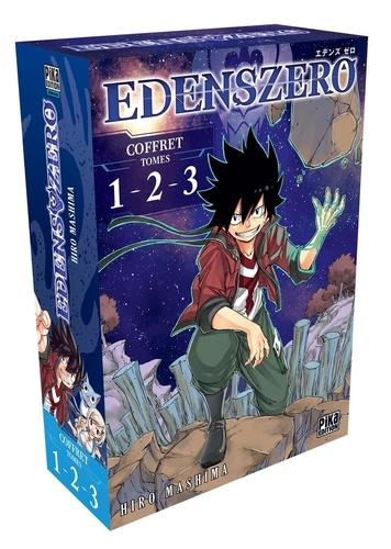 Hiro Mashima - Edens Zero  : Coffret en 3 volumes : Dans le ciel de Sakura ; Larmes de métal ; Le vaisseau du grand démon.