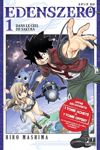 Hiro Mashima - Edens Zero  : Pack en 2 volumes : Tome 1, Dans le ciel de Sakura ; Tome 2, Larmes de métal.