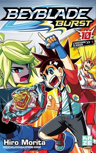 Beyblade Burst Tome 10 L'histoire d'Aiger. Tome 1